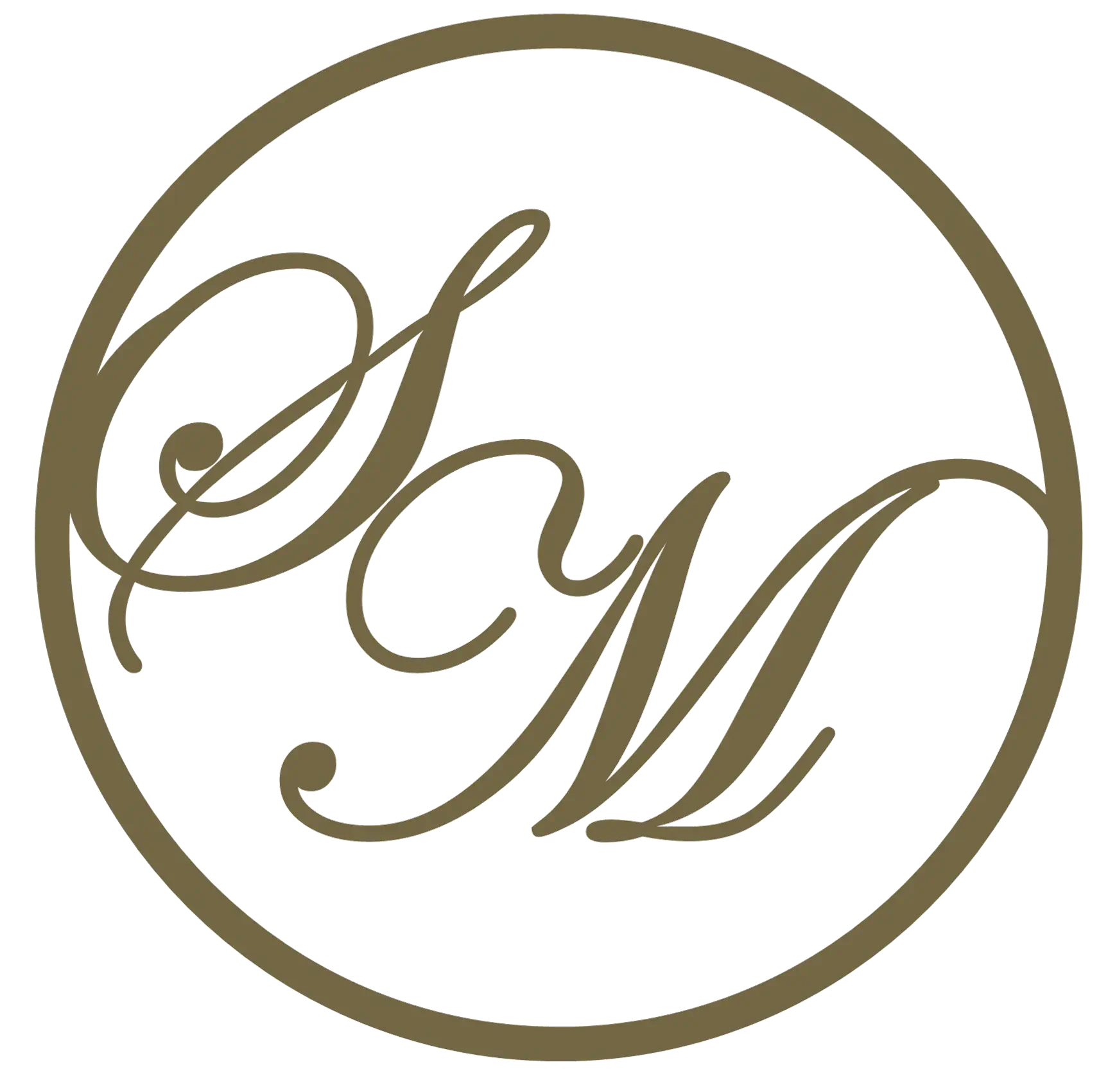 Logotipo de sillas mecedoras Pequeño fondo blanco